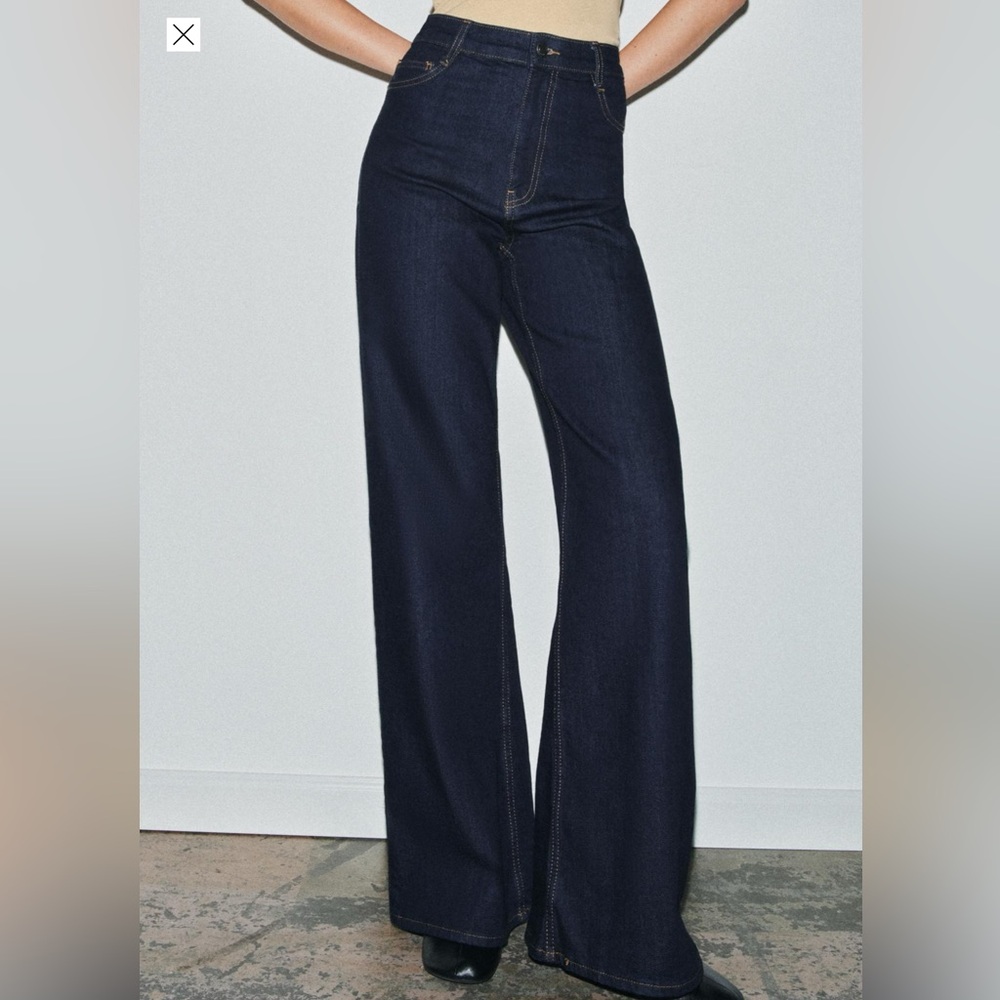 Zara Wide Leg Dark Women’s Jeans